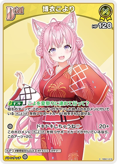 博衣こより | ホロカ統計局